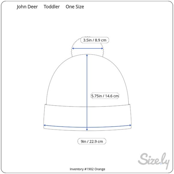 John Deer Toddle One Size Tractor Snowflake Green Blue Beanie Hat Pompom - Picture 12 of 12
